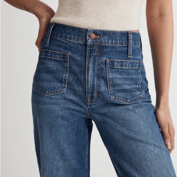 Madewell Denim - Madewell The Perfect Vintage Wide-Leg Jean